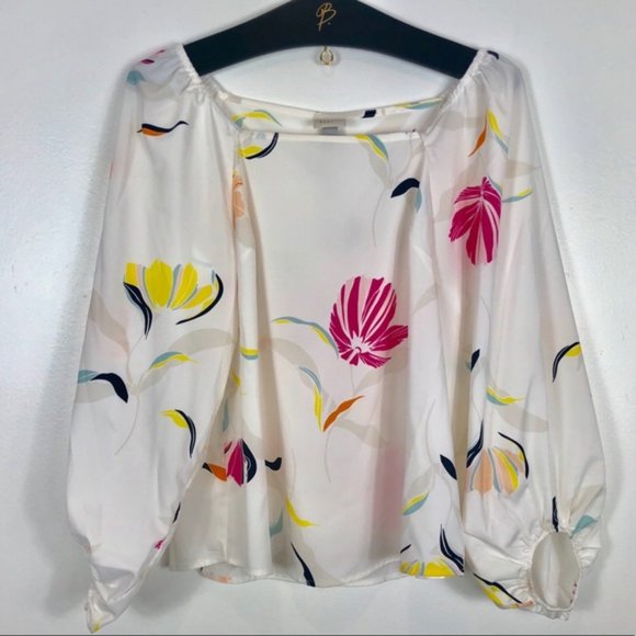 A NEW DAY Long Sleeve Floral Print Blouse Size XL - Picture 5 of 15